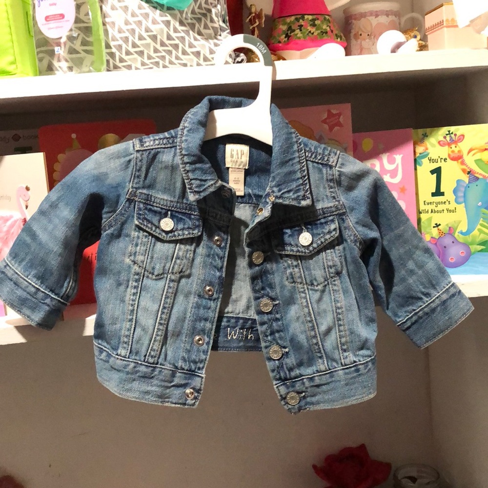 Gap 0-6m denim jacket
